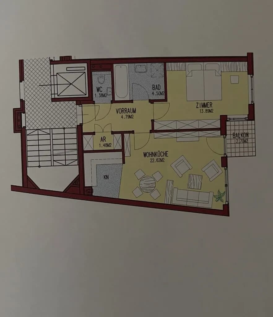 2-Zimmer-Wohnung kaufen in Wien – 49,21 m², € 239.000 – Bild 16 von 16