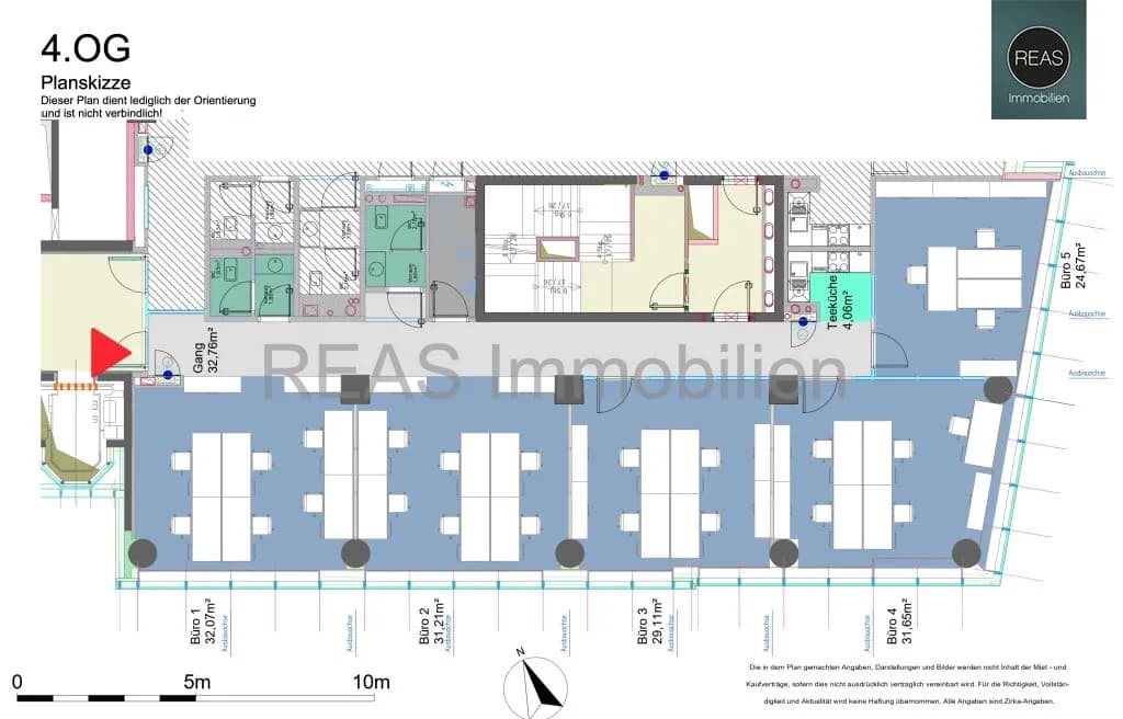 8-Zimmer-Gewerbeimmobilie mieten in Wien – 200 m², € 4.280 – Bild 17 von 43