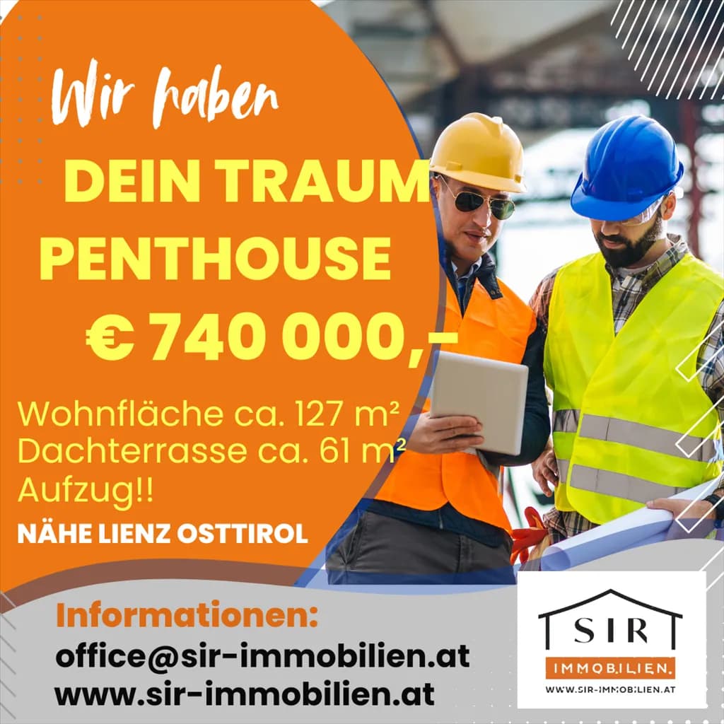 4-Zimmer-Wohnung kaufen in Lienz – 127,38 m², € 740.000