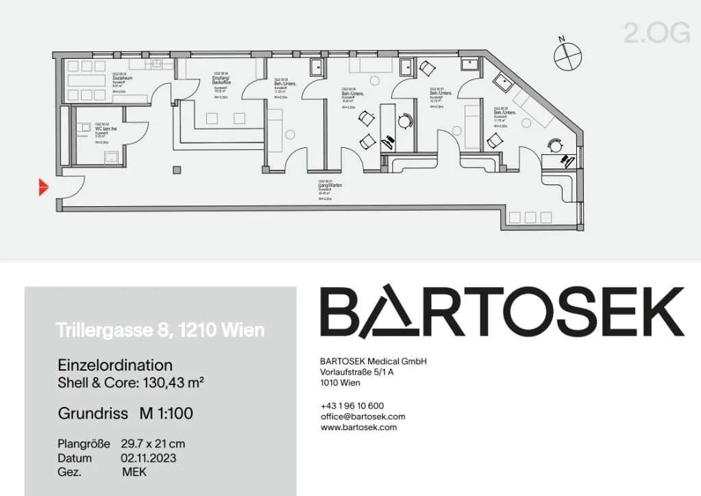 Gewerbeimmobilie mieten in Wien – 156 m², € 16 – Bild 3 von 6