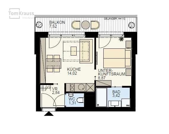 2-Zimmer-Wohnung kaufen in Wien – 30,46 m², € 248.768 – Bild 14 von 14