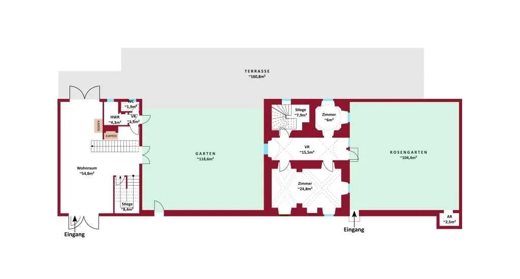 9-Zimmer-Immobilie mieten in Wien – 430 m², € 6.790 – Bild 14 von 15