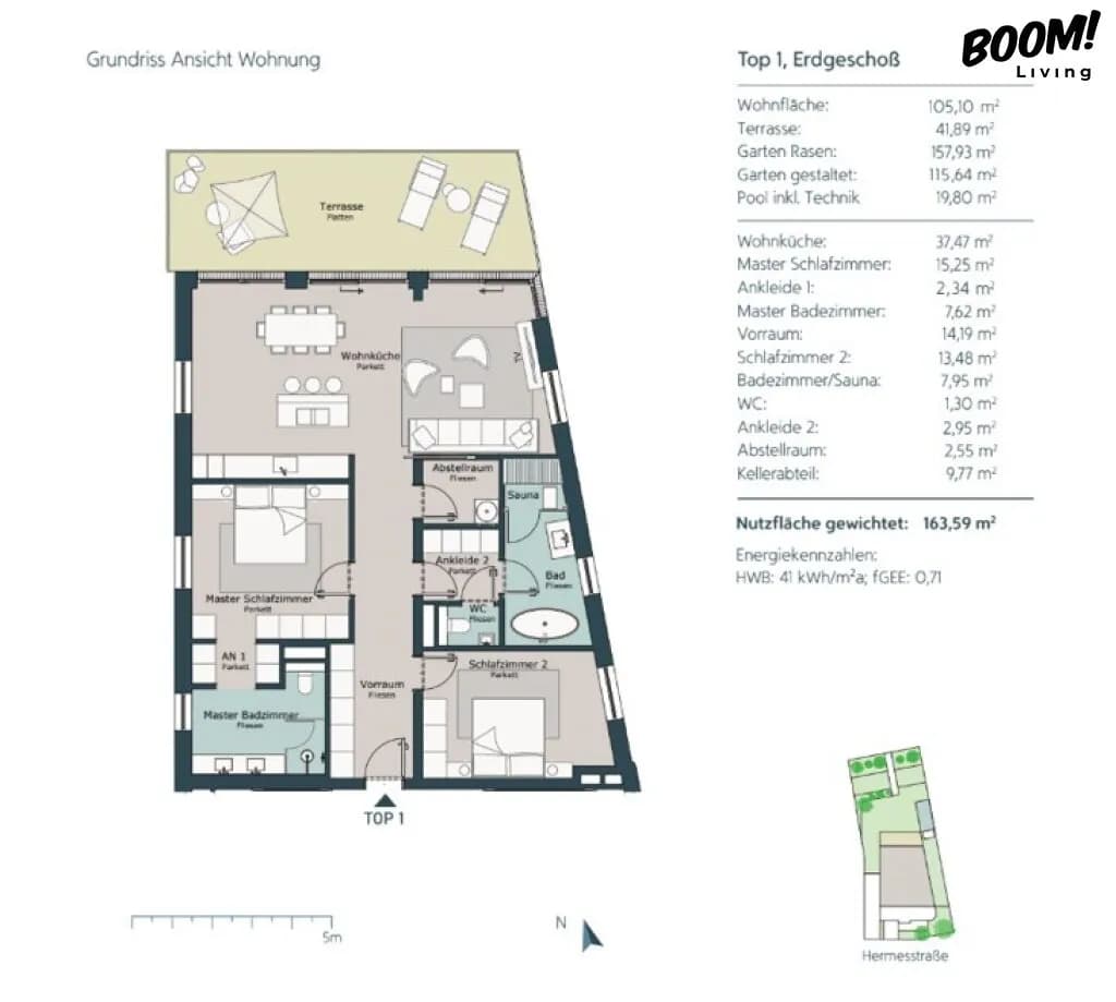 4-Zimmer-Wohnung kaufen in Wien – 164 m², € 1.875.000 – Bild 19 von 20