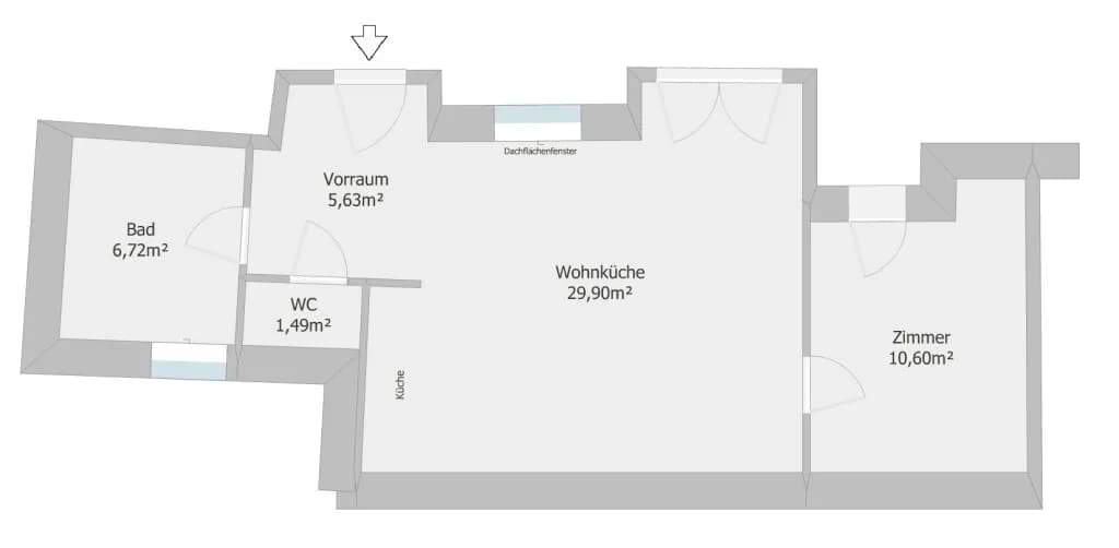 3-Zimmer-Wohnung kaufen in Wien – 56,31 m², € 459.000 – Bild 10 von 11