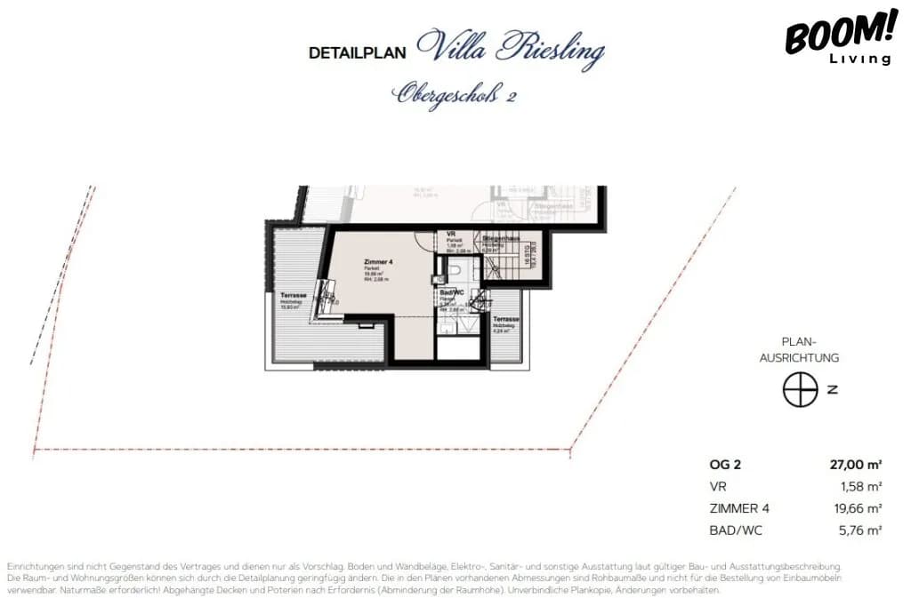 5-Zimmer-Haus mieten in Tulln – 195 m², € 3.817 – Bild 17 von 18
