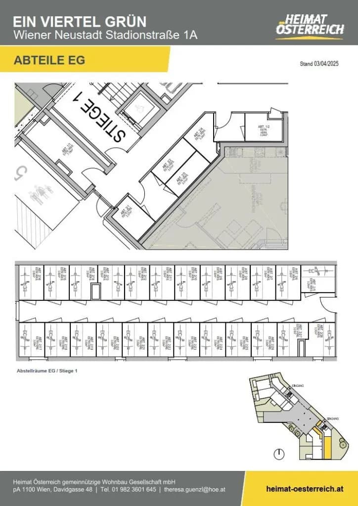 3-Zimmer-Wohnung mieten in Wiener Neustadt – 71,5 m², € 941 – Bild 33 von 35