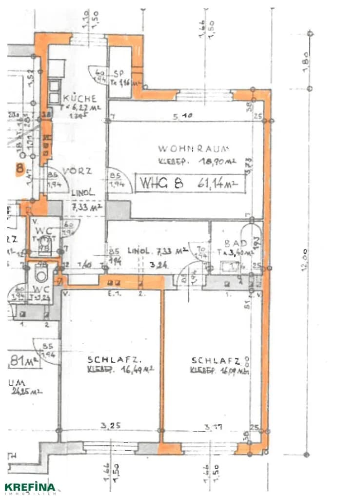 2-Zimmer-Wohnung kaufen in Wien – 61,14 m², € 240.000 – Bild 7 von 7
