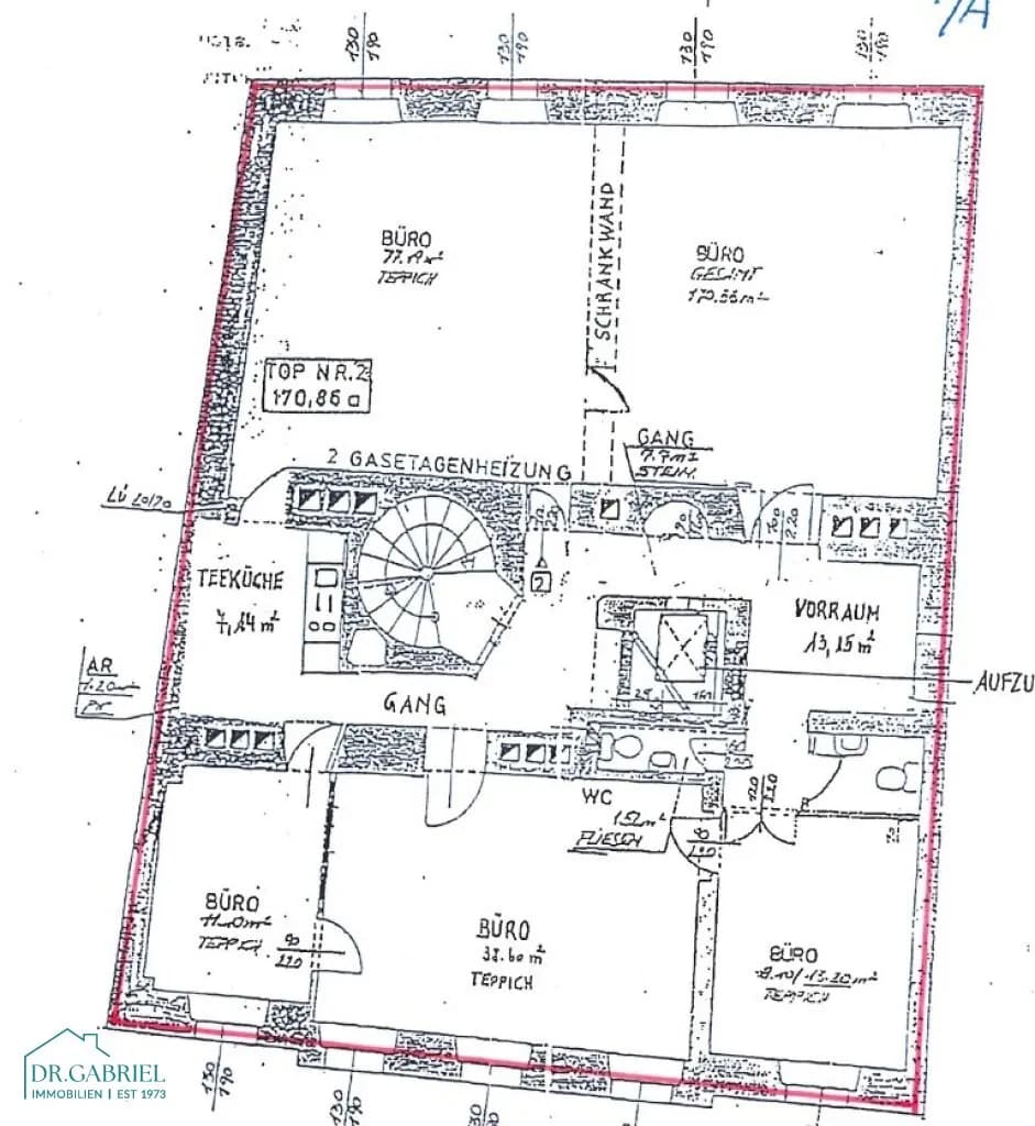 5-Zimmer-Gewerbeimmobilie mieten in Wien – 171 m², € 3.750 – Bild 33 von 33