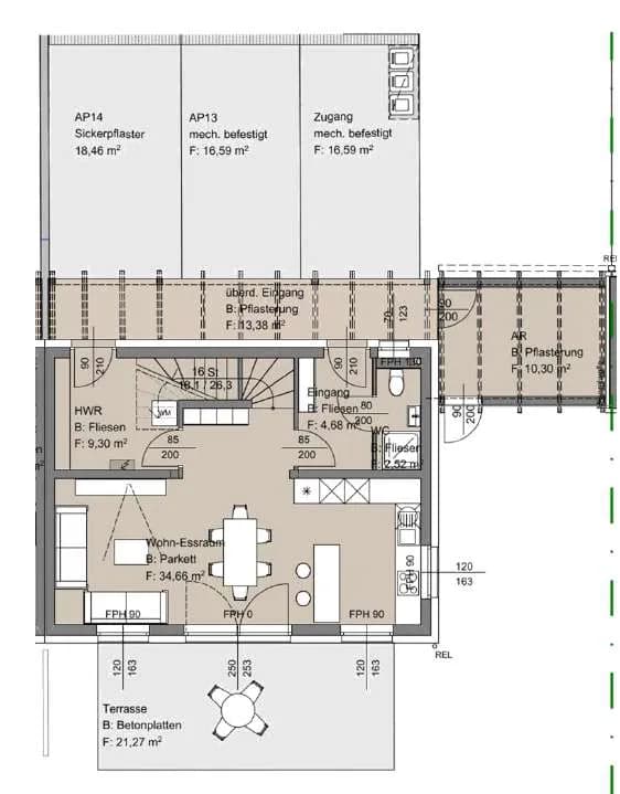 4-Zimmer-Haus kaufen in Sankt Veit an der Glan – 109,48 m², € 339.400 – Bild 3 von 5