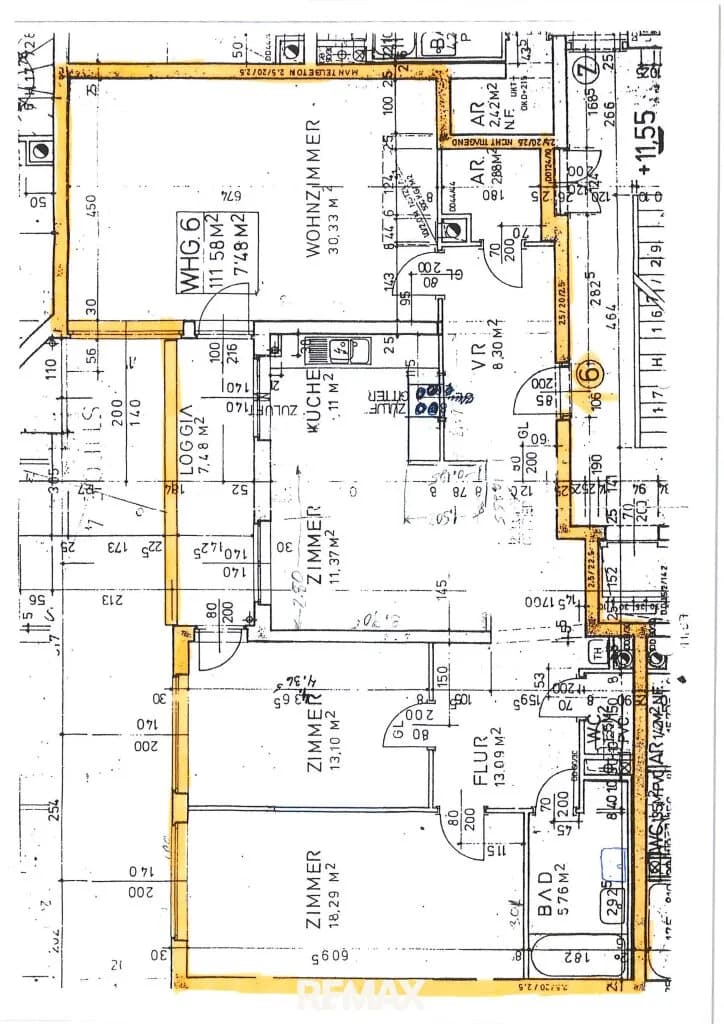 3-Zimmer-Wohnung mieten in Wien – 111,58 m², € 1.490 – Bild 13 von 14