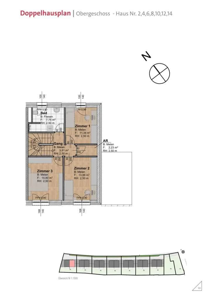 5-Zimmer-Haus kaufen in Wiener Neustadt Land – 143,99 m², € 608.870 – Bild 3 von 16