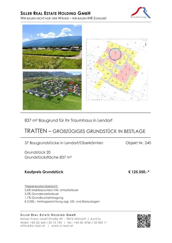 Grundstück kaufen in Spittal an der Drau – 837 m², € 125.550 – Bild 7 von 8