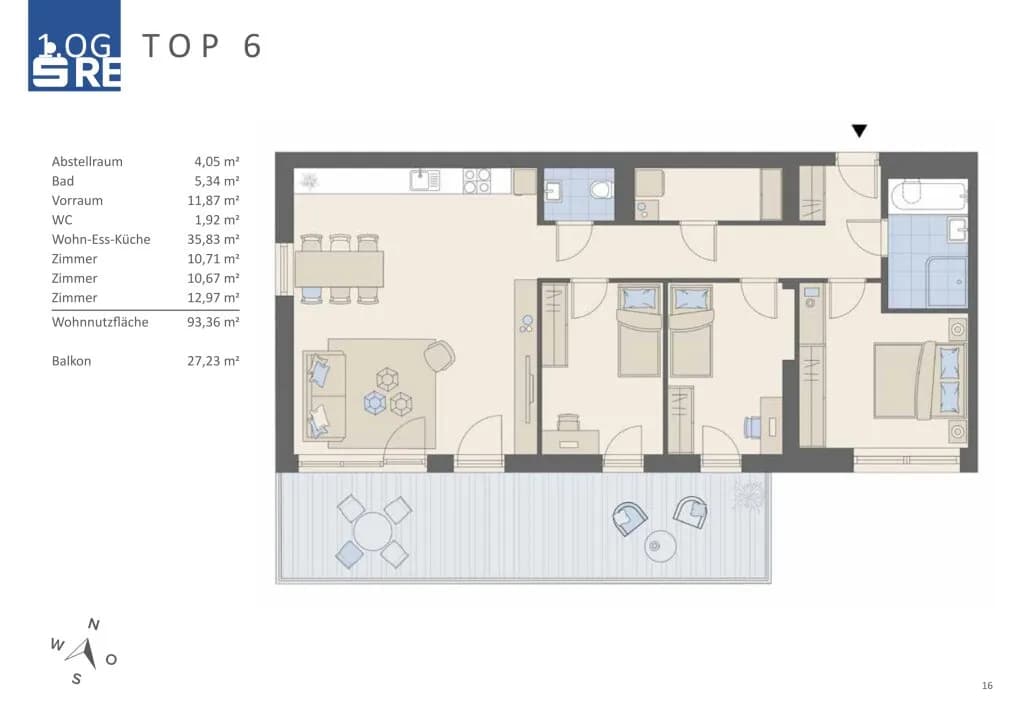 4-Zimmer-Wohnung kaufen in Graz – 93 m², € 540.000 – Bild 10 von 10