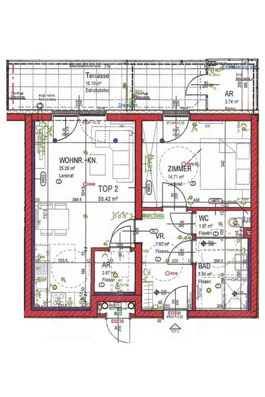 Wohnung mieten in Zwettl – 58,42 m², € 787 – Bild 13 von 14