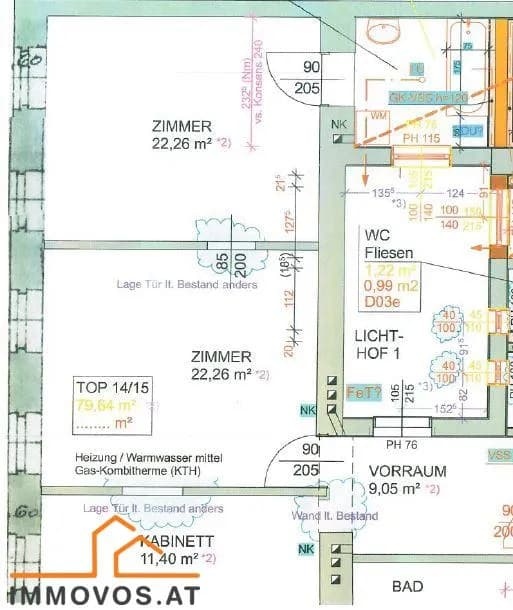 3-Zimmer-Wohnung kaufen in Wien – 78 m², € 295.000 – Bild 5 von 5