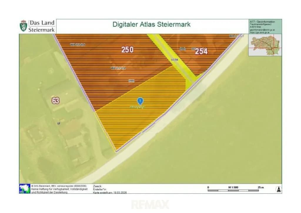 Grundstück kaufen in Graz-Umgebung – 858 m², € 72.000 – Bild 6 von 7