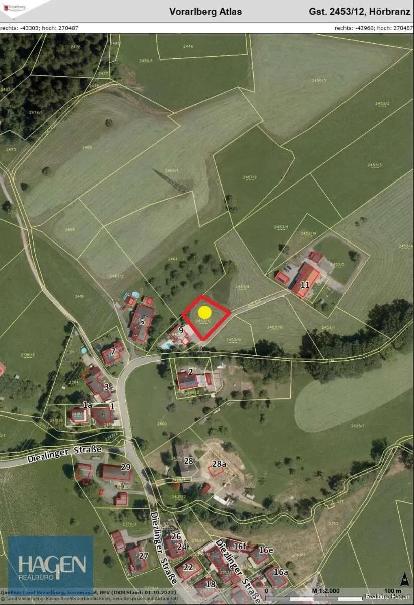 Grundstück kaufen in Bregenz – 710 m², € 515.000 – Bild 8 von 9