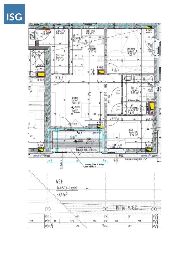 3-Zimmer-Wohnung mieten in Schärding – 83 m², € 859 – Bild 2 von 2