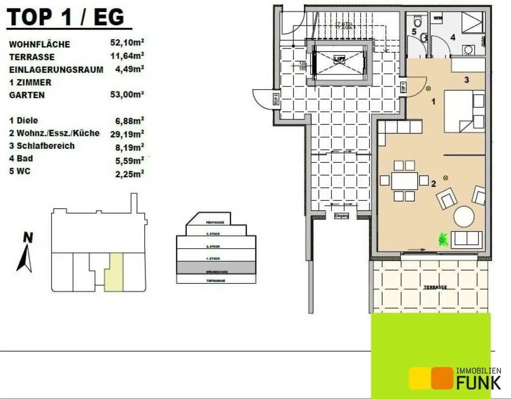 1-Zimmer-Wohnung kaufen in Wien – 50,89 m², € 567.906 – Bild 27 von 29