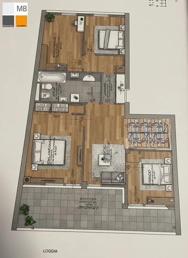 6-Zimmer-Wohnung kaufen in Tulln – 160 m², € 650.000 – Bild 34 von 36