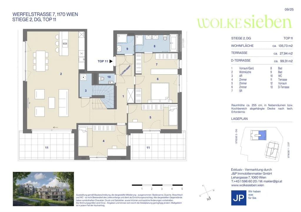 4-Zimmer-Wohnung kaufen in Wien – 135,73 m², € 1.699.000 – Bild 14 von 15