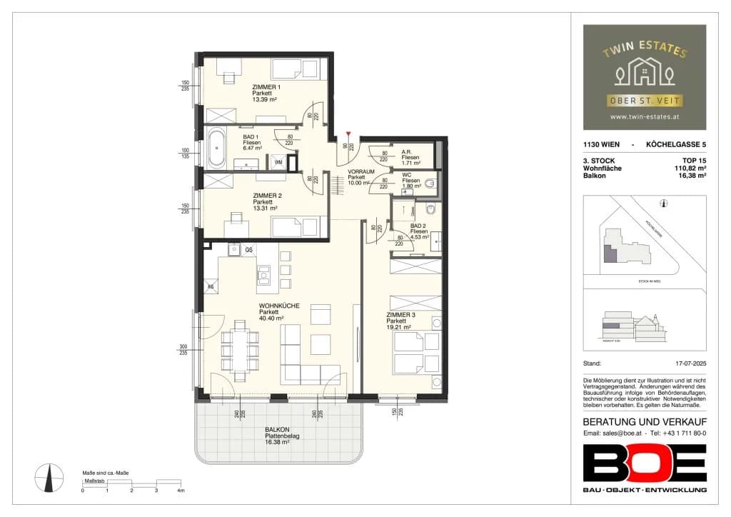 4-Zimmer-Wohnung kaufen in Wien – 110,82 m², € 1.145.000 – Bild 8 von 8