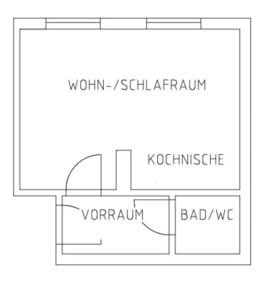 1-Zimmer-Wohnung mieten in Wien – 30 m², € 690 – Bild 5 von 5