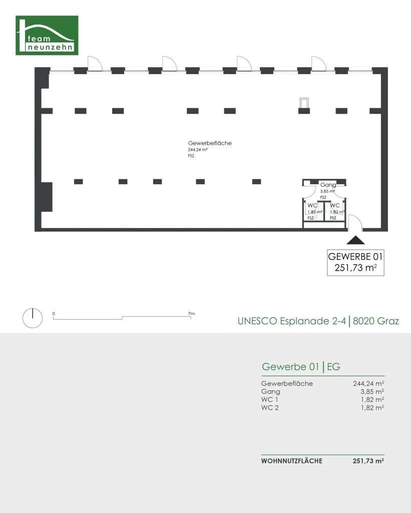 Gewerbeimmobilie mieten in Graz – 252 m², € 2.870 – Bild 12 von 12