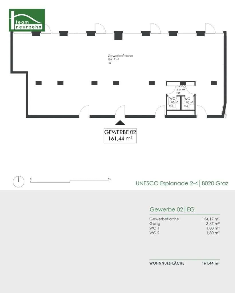 Gewerbeimmobilie mieten in Graz – 161 m², € 1.840 – Bild 13 von 13