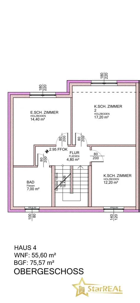 6-Zimmer-Haus kaufen in Wien – 142 m², € 699.900 – Bild 10 von 12
