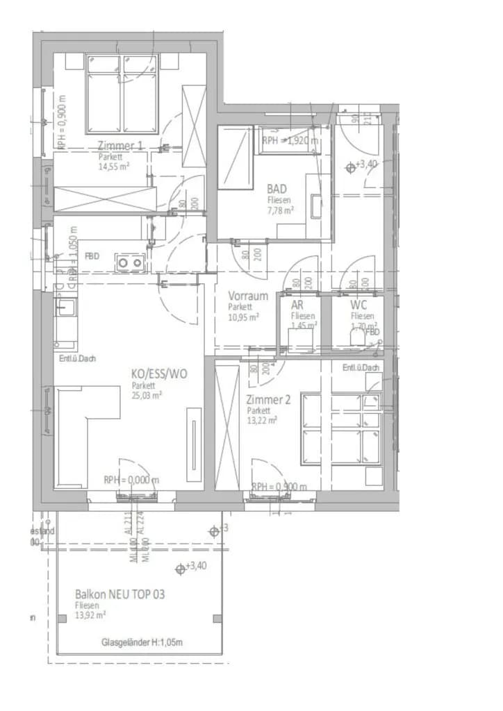 Wohnung kaufen in Graz – 75 m², € 299.000 – Bild 7 von 8