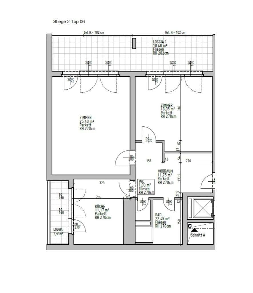 2-Zimmer-Wohnung mieten in Villach – 72,7 m², € 1.325 – Bild 8 von 8