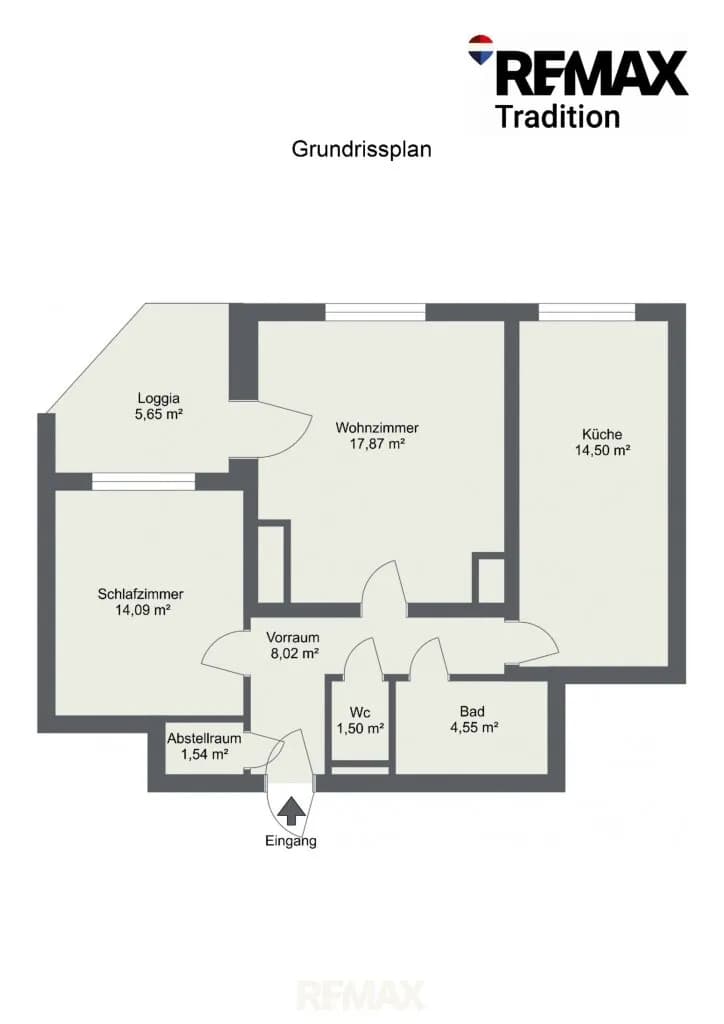 2-Zimmer-Wohnung kaufen in Bruck-Mürzzuschlag – 62 m², € 99.000 – Bild 8 von 8