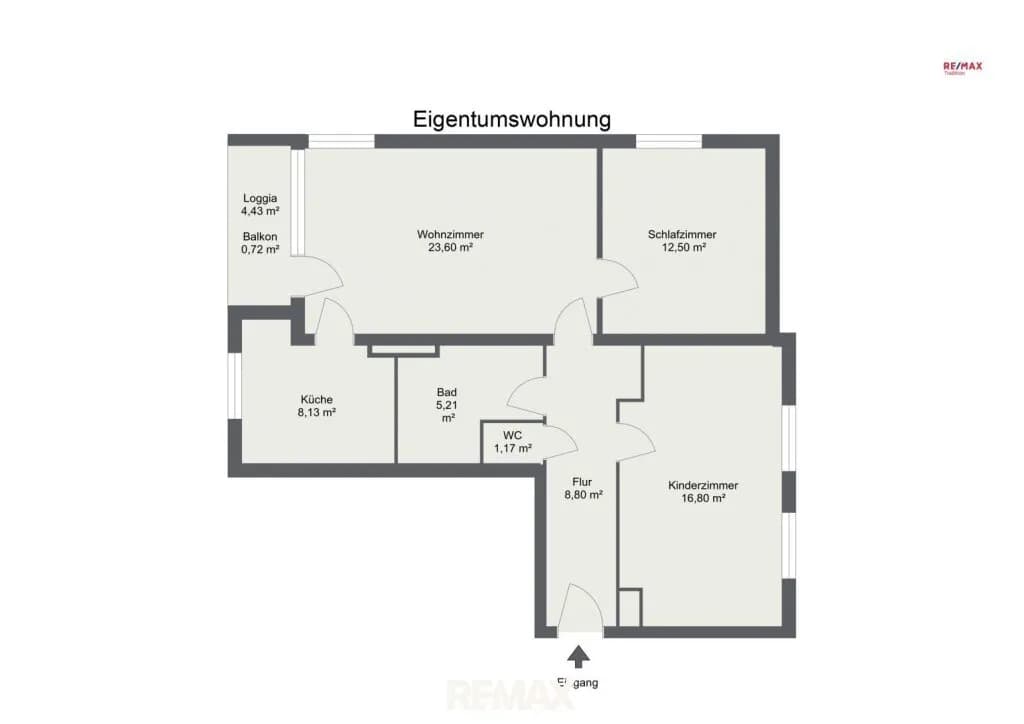 3-Zimmer-Wohnung kaufen in Leoben – 76,21 m², € 134.000 – Bild 10 von 18