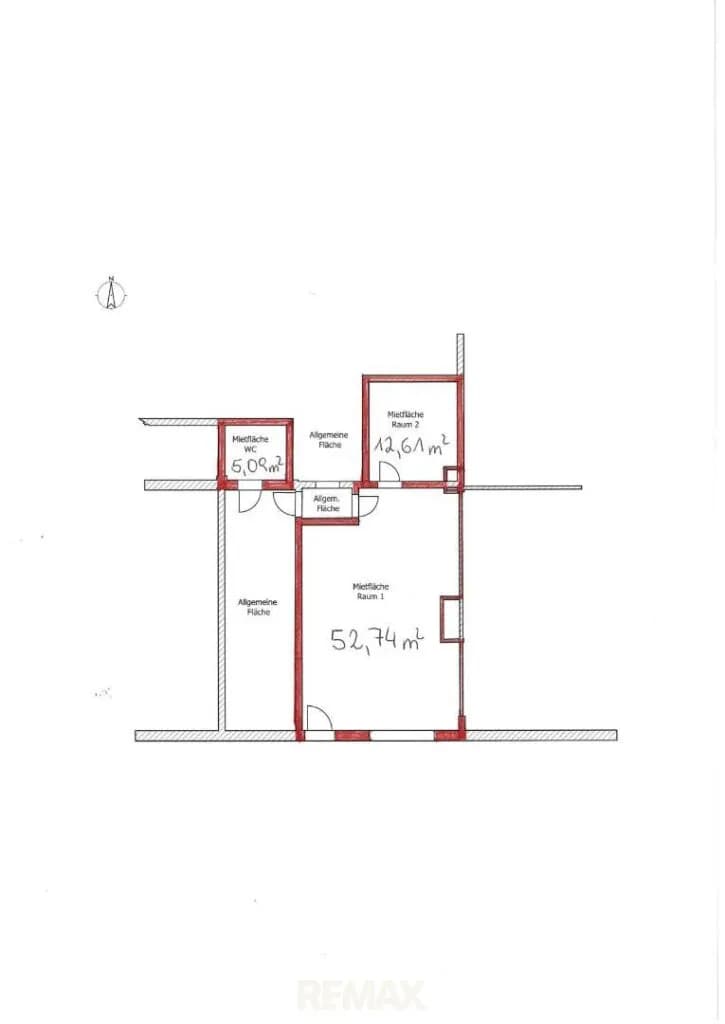Gewerbeimmobilie mieten in Leoben – 70 m², € 622 – Bild 7 von 11