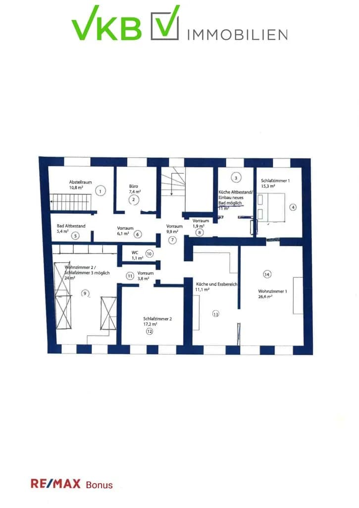 8-Zimmer-Gewerbeimmobilie kaufen in Grieskirchen – 248 m², € 200.000 – Bild 49 von 51