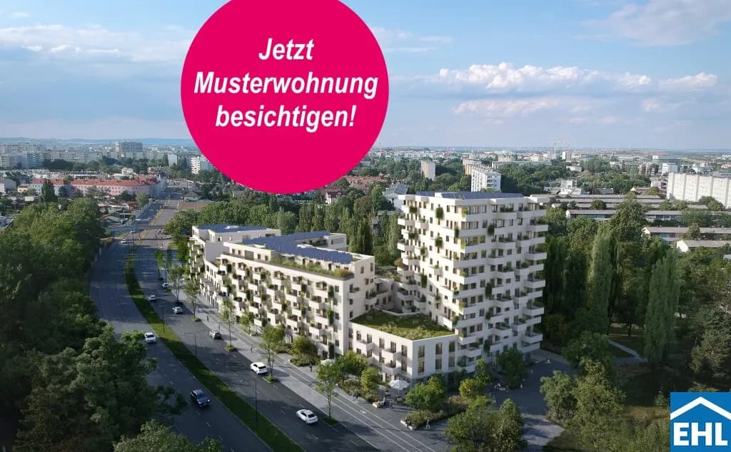 3-Zimmer-Wohnung mieten in Wien – 59,72 m², € 1.720
