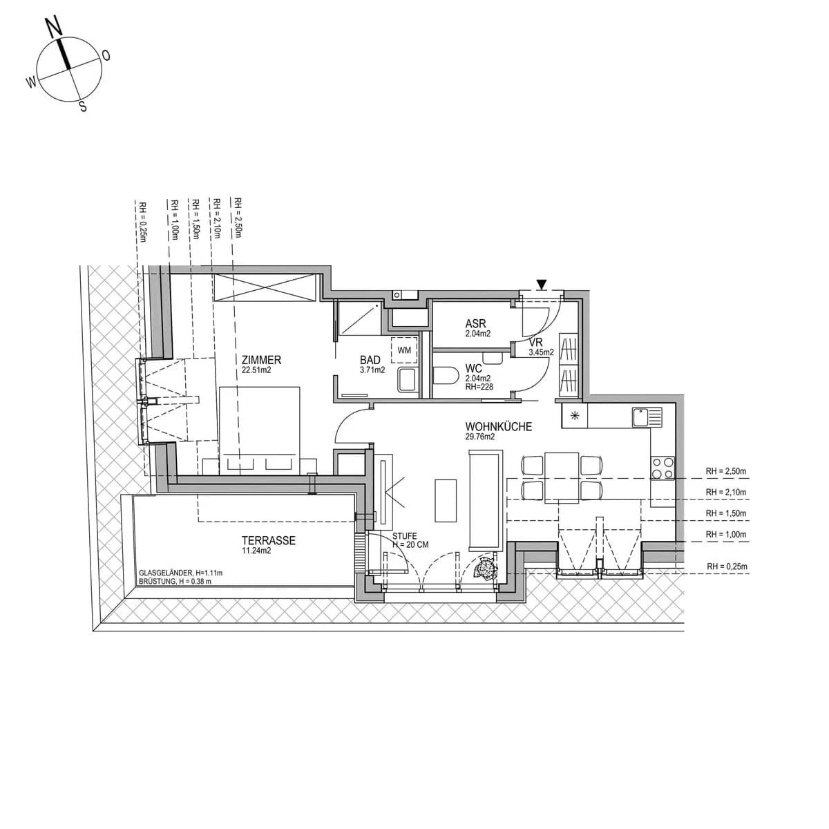 2-Zimmer-Wohnung kaufen in Wien – 63,51 m², € 479.000 – Bild 7 von 8