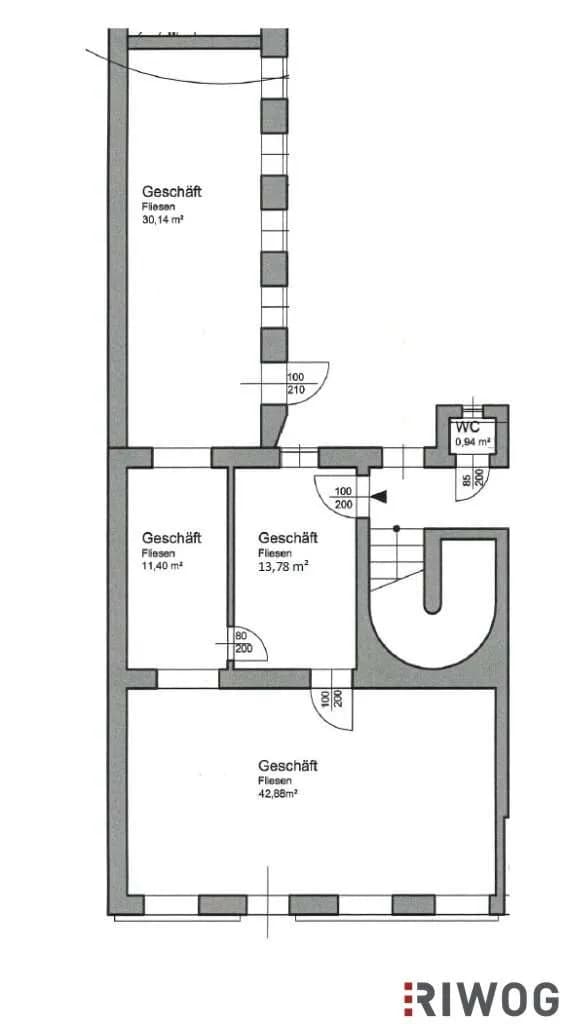 Gewerbeimmobilie kaufen in Wien – 103 m², € 350.000 – Bild 2 von 2
