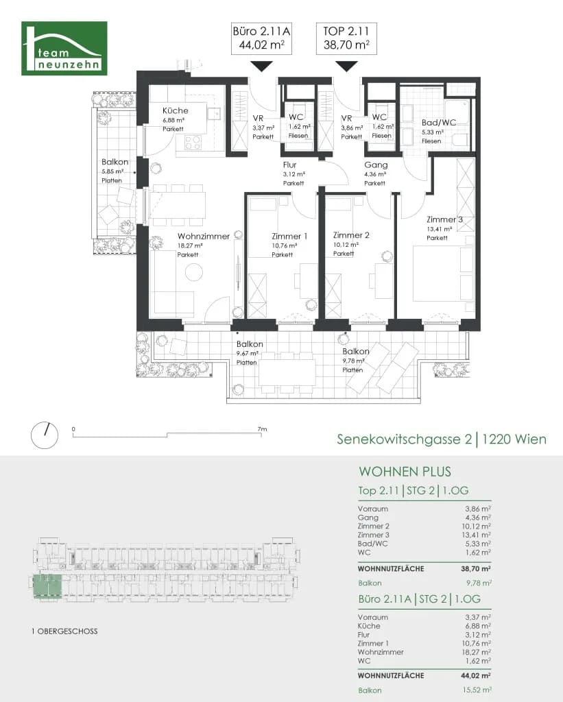 4-Zimmer-Wohnung kaufen in Wien – 82,72 m², € 474.000 – Bild 18 von 18