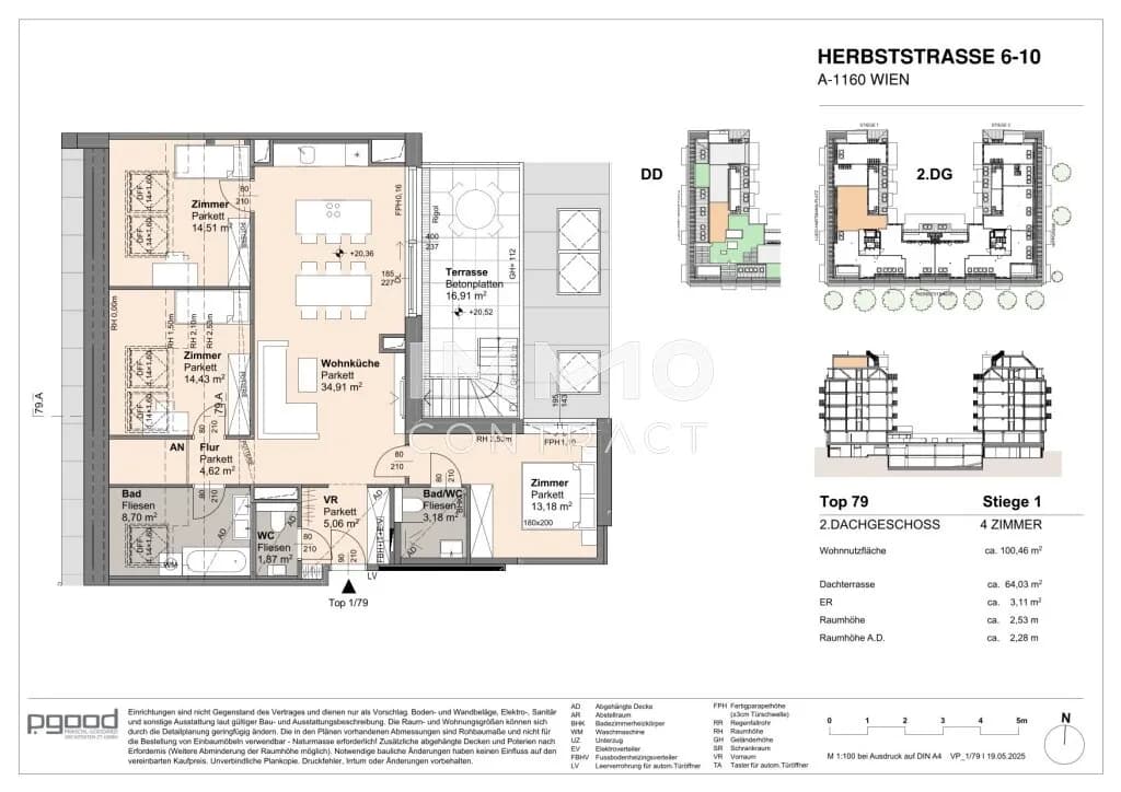 4-Zimmer-Wohnung kaufen in Wien – 100,47 m², € 983.900 – Bild 9 von 10