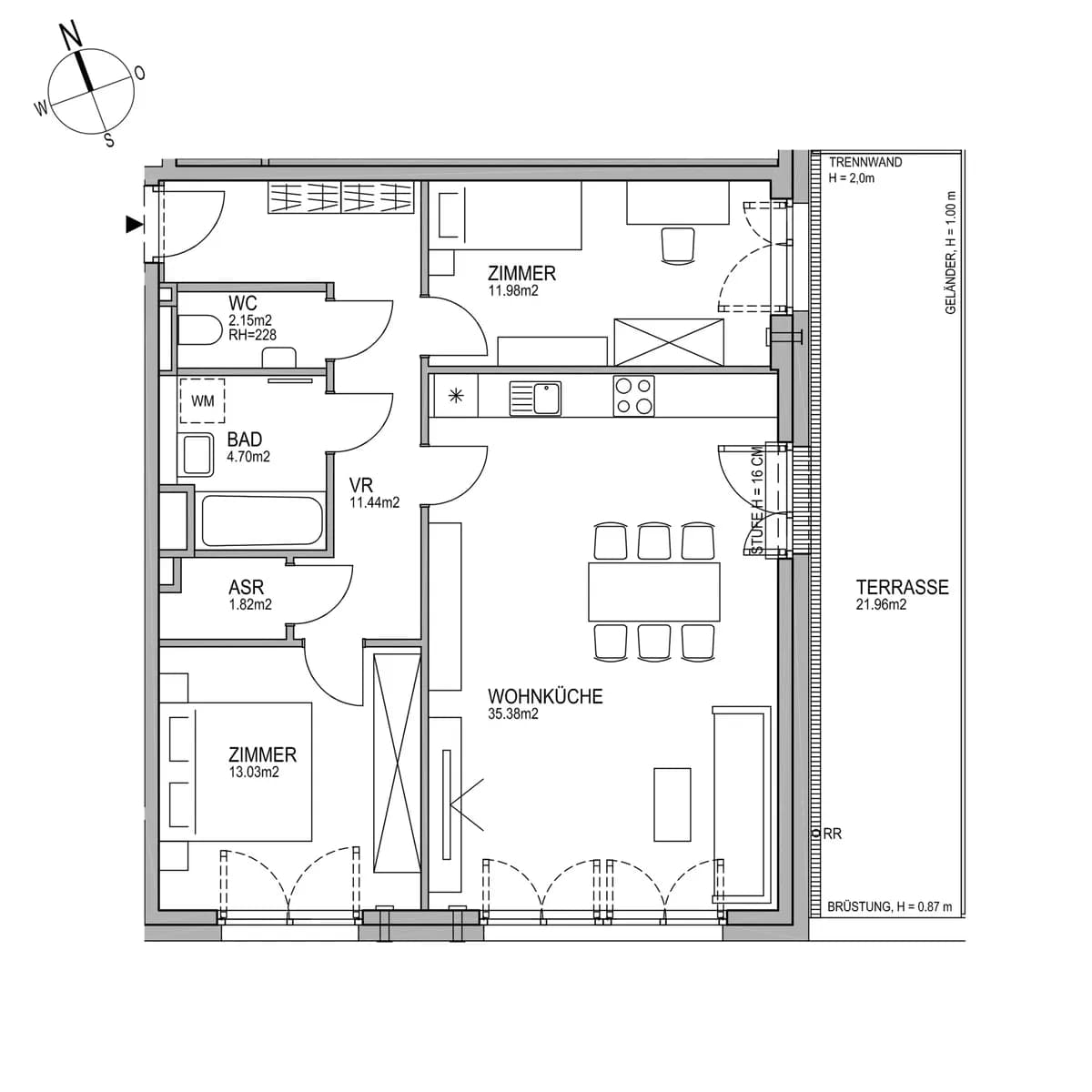 3-Zimmer-Wohnung kaufen in Wien – 80,5 m², € 477.678 – Bild 9 von 10