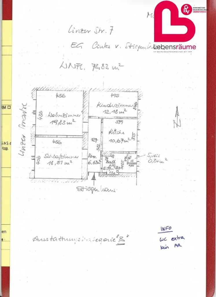 3-Zimmer-Wohnung mieten in Freistadt – 107,13 m², € 1.043 – Bild 11 von 12