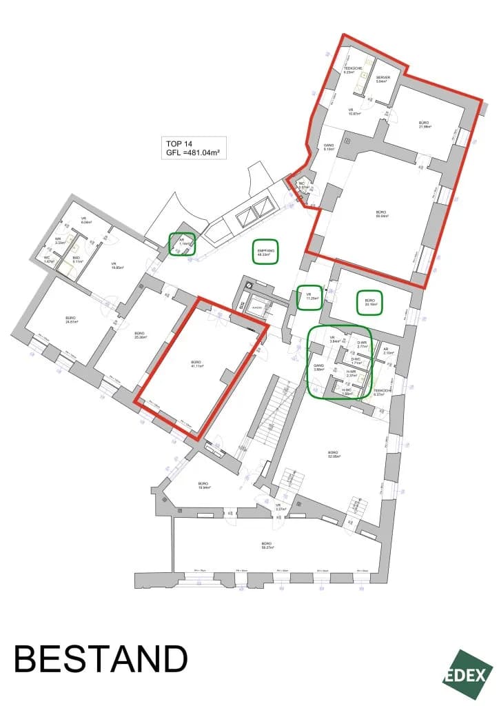 3-Zimmer-Gewerbeimmobilie mieten in Wien – 156 m², € 3.418 – Bild 6 von 6
