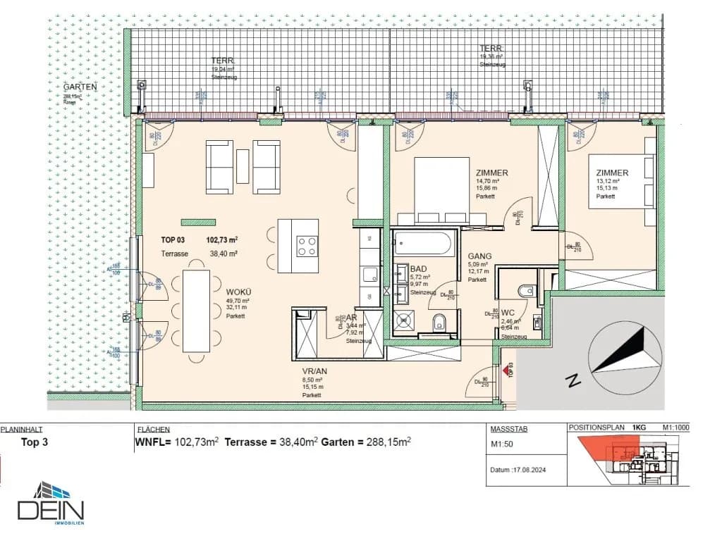 3-Zimmer-Wohnung kaufen in Wien – 102,73 m², € 611.498 – Bild 14 von 14