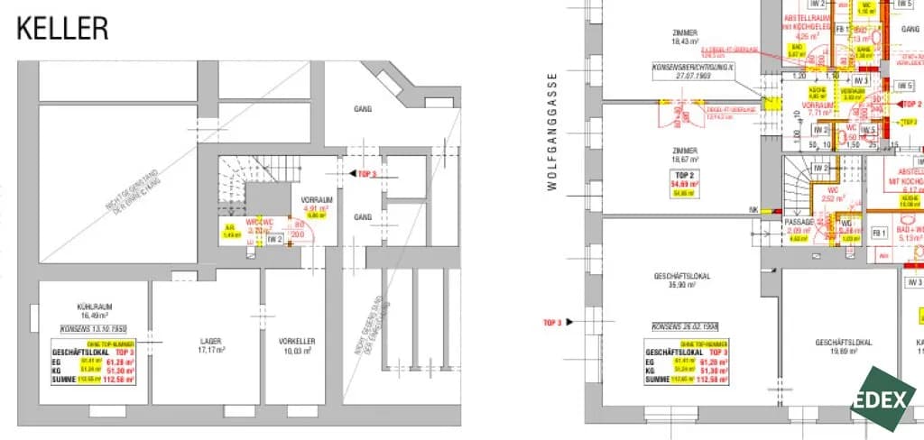 Gewerbeimmobilie mieten in Wien – 113 m², € 1.499 – Bild 9 von 9