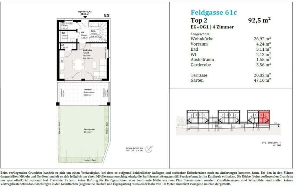 4-Zimmer-Haus kaufen in Weiz – 92,5 m², € 455.000 – Bild 17 von 18
