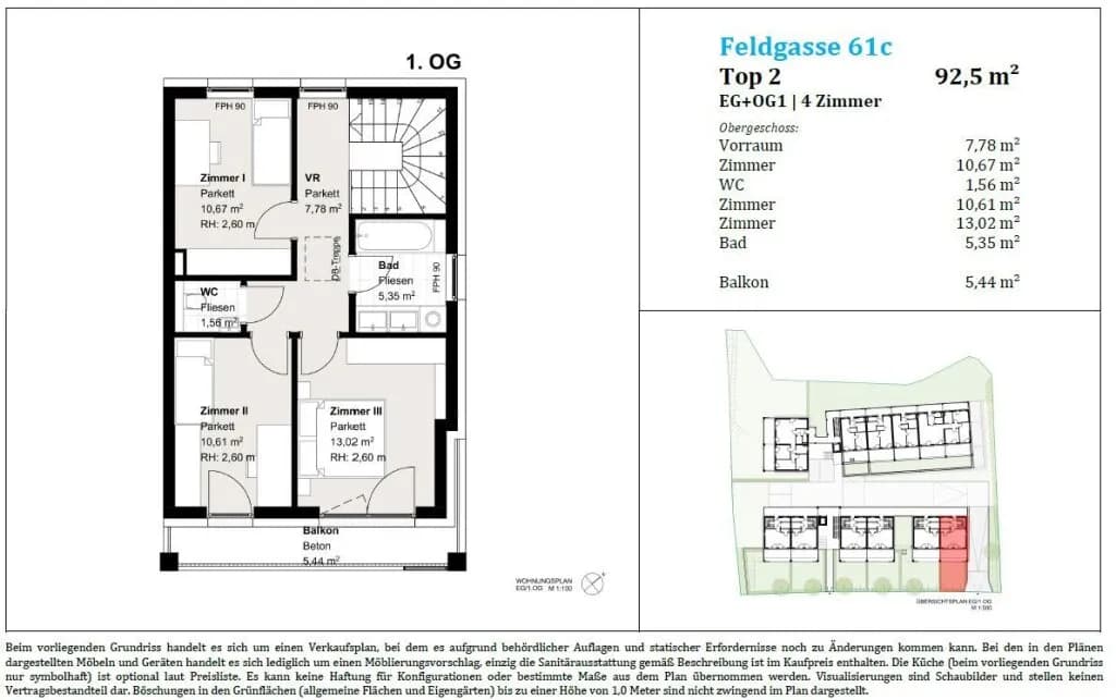 4-Zimmer-Haus kaufen in Weiz – 92,5 m², € 455.000 – Bild 18 von 18
