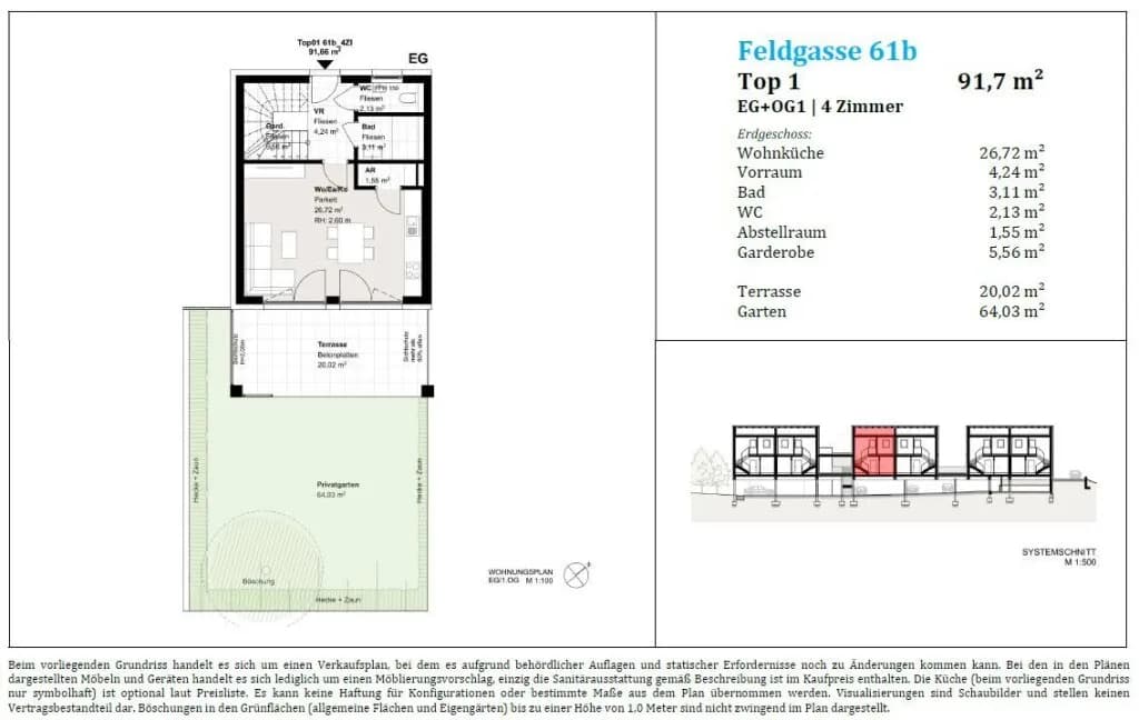 4-Zimmer-Wohnung kaufen in Weiz – 91,66 m², € 452.000 – Bild 13 von 14