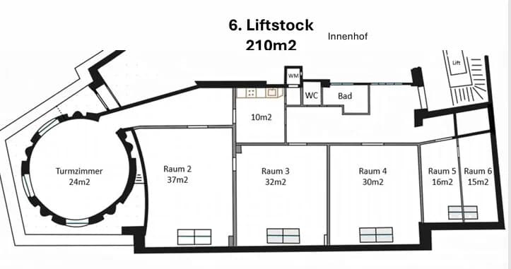 Gewerbeimmobilie mieten in Wien – 210 m², € 15 – Bild 13 von 27